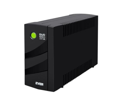UPS (zasilacz awaryjny) Ever UPS DUO 550 PL (550VA/330W, 2x PL, USB, AVR)